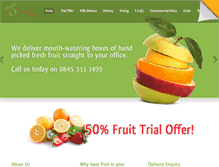 Tablet Screenshot of fruitsinthecity.co.uk